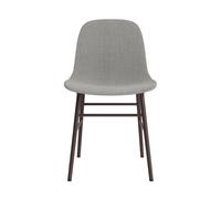 Form Chaise de Salle à Manger Rembourrée Groupe 2 Brun/ Acier