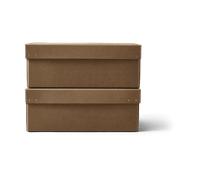 Form & Refine Boîte de rangement Ordinary 2 pièces Marron