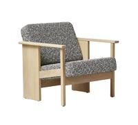 Form & Refine Chaise de salon Block Chêne blanc Zero 0004