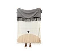 Form&Refine Couverture Aymara - crème à motifs