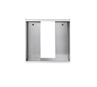 Form & Refine Étagère murale Cube Box Taper Acier inoxydable. 34x35 cm