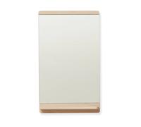 Form & Refine Miroir mural Rim 40x68 cm Chêne blanc