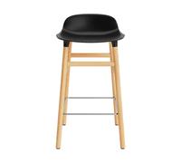 Normann Copenhagen – Tabouret de bar Form Chair – pieds en chêne noir – H65 cm