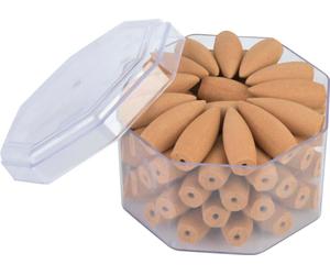 Forme de tour de reflux Cône d'encens Agilawood avec matière première naturelle (ambroisie)