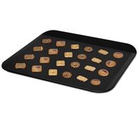 FORMEGOLOSE, Plaque à biscuits 35x40 cm, Acier avec revêtement antiadhésif, Noir