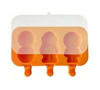 Formes de sucettes glacées en Silicone flexibles multi-usages, machine à sucettes glacées, lavable lave-vaisselle, moules de fabrication de crème glacée, bâton en élastomère