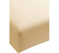 FORMESSE Drap-housse en jersey BELLA DONNA 120/200 cm - 130/220 cm Naturel beige