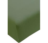 FORMESSE Drap-housse en jersey BELLA DONNA 140/200 cm - 160/220 cm Olive olive