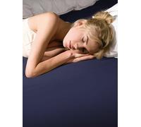 FORMESSE Drap-housse en jersey BELLA DONNA 180/200 cm - 200/220 cm Marine bleu marine