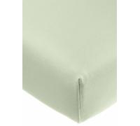 FORMESSE Drap-housse en jersey BELLA DONNA 180/200 cm - 200/220 cm Vert pastel vert clair