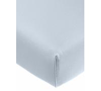 FORMESSE Drap-housse en jersey BELLA DONNA 90/190 cm - 100/220cm Bleu ciel bleu clair