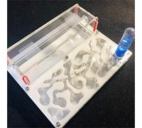 Formicarium Naturelle pour Ferme à Fourmis pour Tube à essai de Fourmis Live Humidité Grand Espace Nid de Fourmis en Acrylique, Fourmilière Insectes (White)