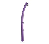 Formidra Douche solaire Jolly 25 L aluminium avec rince-pieds Violet