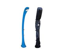 Formidra - Pack Douche Solaire Cobra 32L avec Housse - Bleu - Douche extérieure Piscine et Jardin - DS-C720BLCOV - 30 x 34 x 217 cm