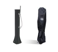 Formidra - Pack Douche Solaire Happy Go 23L avec Housse - Anthracite - Douche extérieure Piscine et Jardin - DS-HG142NOCOV - 26 x 29 x 120 cm