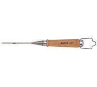 Ciseau à bois, manche en bois, anneau en acier nickelé, 6 x 140 mm Bahco 425-6