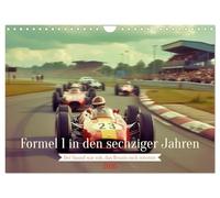 Formule 1 dans les années 60 (calendrier mural 2026 DIN A4 paysage), calendrier mensuel CALVENDO