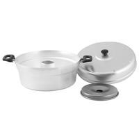 Fornetto Agnelli Doux Famille En Aluminium + Couvercle Cm 28