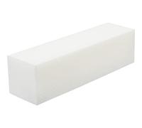 ForPro Bloc de polissage super blanc, grain 180/240, polissoir à ongles à quatre faces, 9,5 cm (L) x 2,5 cm (l) x 2,5 cm (H)