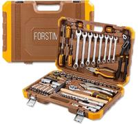 FORSTIME Jeu d'outils GRAND 78 PIÈCES 1/4"" 1/2"" 6 pans 4-32 mm