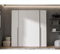 Forte Narago Armoire en Bois Blanc 200,1 x 210 x 61,2 cm