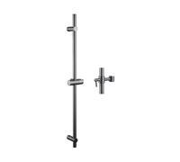Fortifura Calvi Barre de Douche - 90 cm - support de douche - Gunmetal SW1413857