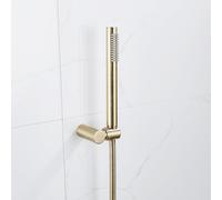 Fortifura calvi ensemble de douche à main avec support de douche debout et flexible anti-torsion en laiton brossé SW720570/SW720567/SW706206