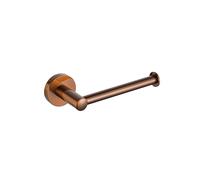 Fortifura Calvi Porte-rouleau WC - sans couvercle - rond - cuivre brossé PVD SW970050