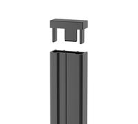 Fortifura Galeria Profil de compensation pour porte de douche - profil 10 mm - gunmetal SW1224230