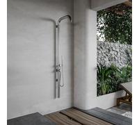 Fortifura Original Colonne de douche murale avec douchette inox brossé ML9010-BN