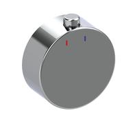 Fortis Poignée de réglage de la température, pour mitigeur thermostatique à 2 sorties, 78910702THBTRBPC,