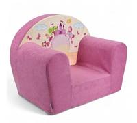 FORTISLINE Fauteuil pour enfant Mini 40 x 39 x 33 cm - Fauteuil pour chambre d'enfant en microfibre, avec rembourrage en mousse, housse amovible et lavable, certifié Oeko-TEX, fabriqué à la main dans