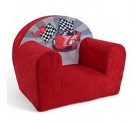 FORTISLINE Fauteuil pour enfant Mini 40 x 39 x 33 cm - Fauteuil pour chambre d'enfant en microfibre, avec rembourrage en mousse, housse amovible et lavable, certifié Oeko-TEX, fabriqué à la main dans