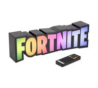 Fortnite Lampe RVB à changement de couleur avec logo sous licence officielle avec télécommande, affichage sur mur ou bureau, alimentation USB, décoration d’intérieur pour joueurs | Paladone