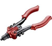 Fortum Pince à riveter manuelle pour rivets aveugles | Pince à riveter pour rivets de 2,4-6,4 mm en aluminium, laiton, acier et acier inoxydable | Pince à riveter puissante de 26 cm de long | Pince à