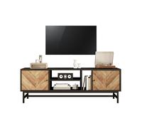 Fortuna Lai 150 cm Armoire TV, armoires avec compartiments horizontaux et verticaux, design moderne et minimaliste
