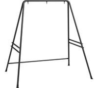 Fortuna Lai Structure pour fauteuil suspendu en acier 178 x 143 x 180 cm, charge maximale 150 kg, support stable pour fauteuil suspendu, idéal pour l'intérieur et l'extérieur, noir