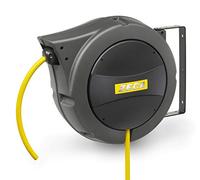 Forum Equipement - Enrouleur Automatique pour Passage Hydraulique - Tuyau 18 Mètres - Coque PVC - Support Pivotant