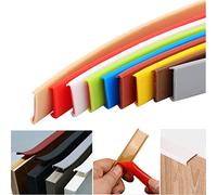 FORVOLWCO 5M Bande de Bord en TPE Souple à Profil en U Bande de Couvre Chant, Protecteur De Bord U, ande De Chant Adhesive, Edge Guard Strip pour Les Projets De Bricolage, Les Réparations De Meubles