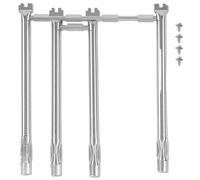 FORYEYC Spirit E330 Brûleur de barbecue pour Weber Spirit 330, Spirit 335 - 45,3 cm 69787 - En acier inoxydable - Pour Weber Spirit E310 S310 E320 S320 E330 S330 - Accessoires de rechange (avec