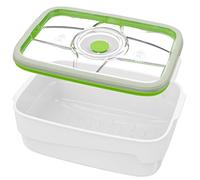 FOSA Boîte sous-vides 4-en-1, Série Munich, rectangulaire de 4.0 L, adaptée au micro-onde et à la marinade