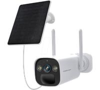 Foscam BP4 Caméra de surveillance sans fil avec panneau solaire - caméra réseau