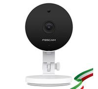 FOSCAM C5M Caméra IP WiFi 2,4/5 GHz 3K HD/5 MP Vision nocturne, détection de mouvement, alerte par e-mail, fente microSD idéale pour les personnes âgées, les enfants et les animaux domestiques