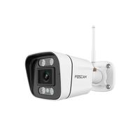 Foscam Caméra WiFi extérieur avec Spots et sirène - V8P Blanc