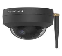 Foscam D4Z-B - Caméra IP Wi-FI extérieure motorisée 4MP - Zoom Optique x4 - Détection de Mouvement Intelligente 1 Unité (Lot de 1) Noir