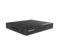Foscam FNA216H Enregistreur NVR 16 canaux UHD 4K 8.0 Mégapixels H.264+ 2 disques durs jusqu'à 16 To Compatible ONVIF, P2P