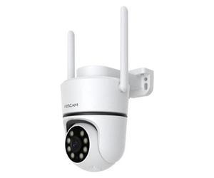 Foscam PD5, 3K/5MP Dual-band WiFi PT beveiligingscamera beveiligingscamera Kleurennachtzicht (2560 x 1440 Pixels), Caméra réseau, Blanc