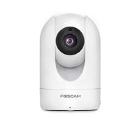 Foscam R4M 4 MP Ultra HD Caméra IP PT WiFi 2,4 GHz/5 Ghz Surveillance, AI Détection humaine, vision nocturne, compatible avec Alexa, (P2P, ONVIF)