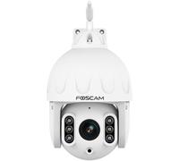 Foscam Caméra de surveillance SD8P – 3840 x 2160 pixels – Wi‑Fi – Blanc