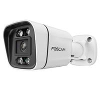 Foscam V5EP, caméra de sécurité IP, pour l'extérieur, filaire, compatible Amazon Alexa et Google Assistant, 4500 K, e FCC, CE et UKCA, ERP